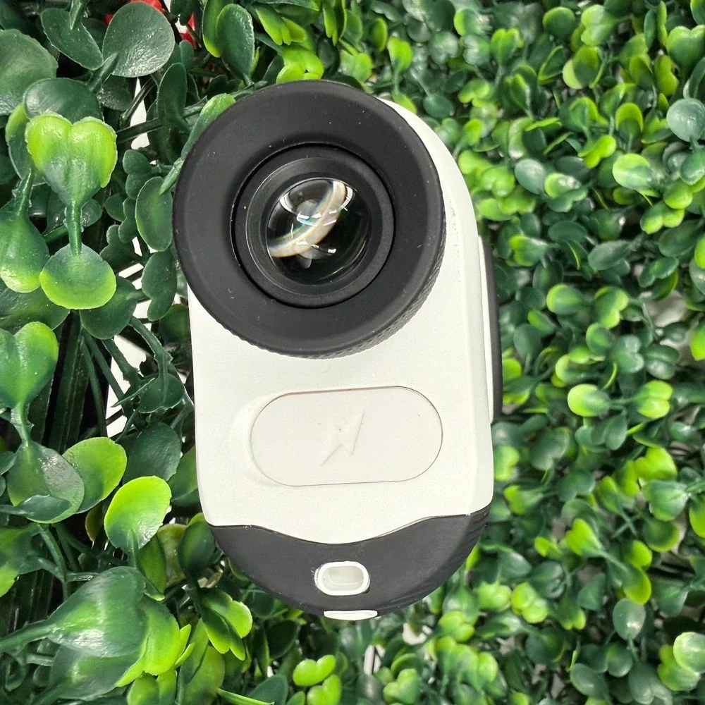 Laser Rangefinder Golf Hunting Slope Vibration USB Charging White Black Magnetic